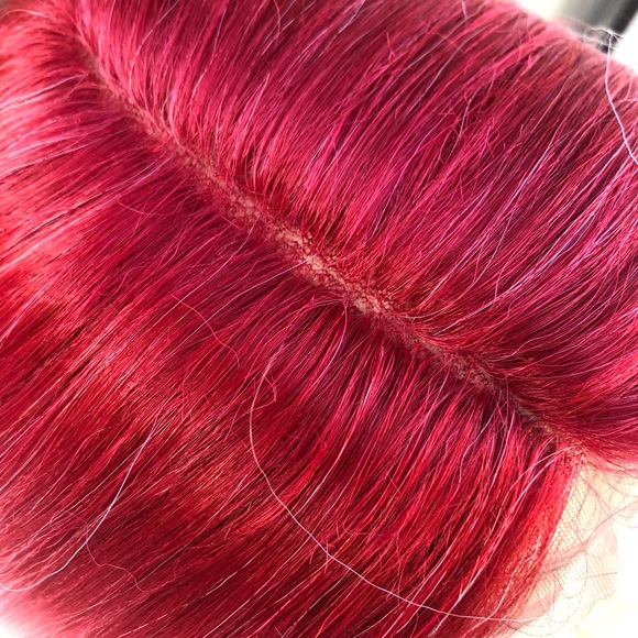 Red Beach Waves Wig 2020 Halloween Back in stock - Picture 6 of 8